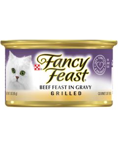 Fancy Feast Grilled Beef Gourmet Cat Food 3oz