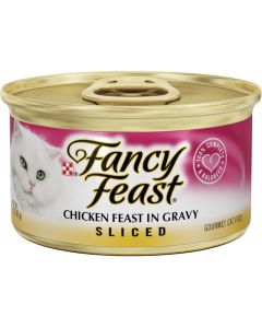 Fancy Feast Sliced Chicken Gourmet Cat Food 3oz