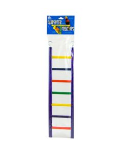Prevue Pet Carpenter Creations Colored Solid Wood Ladders 15" Ladder