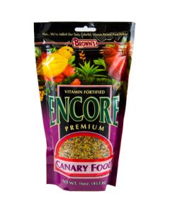 FM Brown's Encore Premium Canary Food 16 oz.