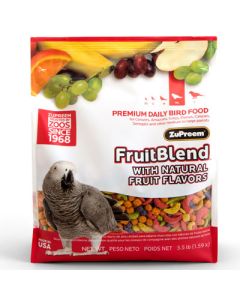 ZuPreem  FruitBlend  for Medium/Large Birds 3.5 lbs.