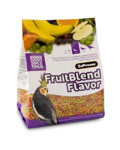 Zupreem FruitBlend Premium Bird Food for Medium Birds 2 lbs.
