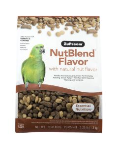 Zupreem Nutblend with Natural Nut Flavors 3.25lbs