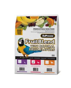 ZuPreem  FruitBlend  for Medium/Large Birds 17.5 lbs.