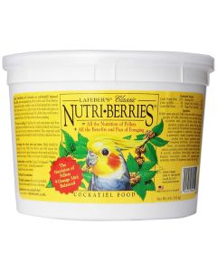 Lafeber's Nutri Berries Cockatiel 3.25- 4 Lbs