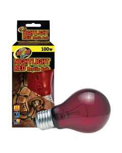 Zoo Med Nightlight Red Reptile Bulb 100 w