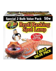 Zoo Med Repti Basking Spot Lamp 50 w 2 pk