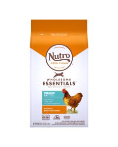 Nutro Wholesome Essentials Indoor Adult Cat Chicken & Rice Recipe 14 lbs.
