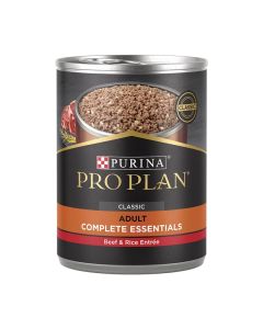 Purina Pro Plan Complete Essentials Adult Beef & Rice Entree Classic Wet Dog Food 13 oz.