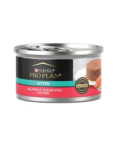 Purina Pro Plan Kitten Development Salmon & Ocean Fish Entree Classic Wet Cat Food 3 oz.