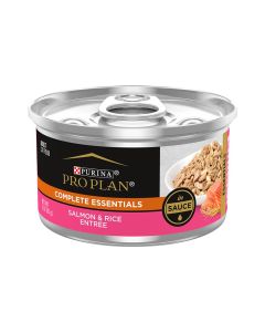 Purina Pro Plan Complete Essentials Salmon & Rice Entree in Sauce Wet Cat Food 3 oz.