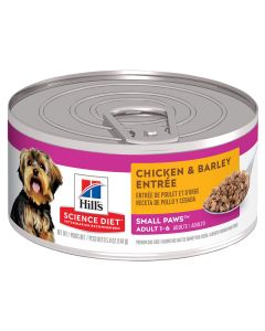 Hill's Science Diet Adult Small Paws Chicken & Barley Entree Can Dog Food 5.8oz
