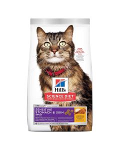 Hills Science Diet Sensitive Stomach & Skin Adult Cat Food 3.5 lbs
