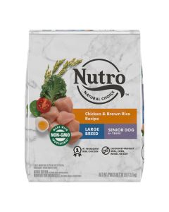Nutro Natural Choice Large Breed Senior Chicken & Brown Rice Recipe Dry Dog Food