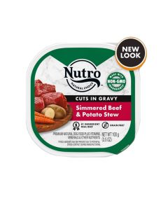Nutro Petite Eats Signature Beef & Potato Entrée Cuts In Gravy 3.5 oz.