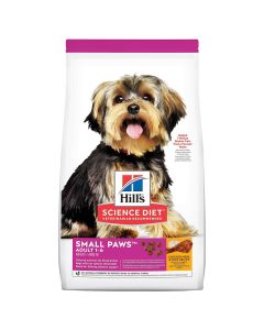 Hills Science Adult Small Paws Chicken Meal & Rice Recipe Dog Food 4.5lbs