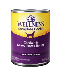 Wellness Complete Heatlh Chicken & Sweet Potato Formula Canned Dog Food 12.5 oz.