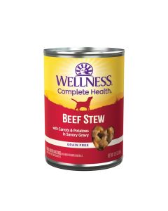 Wellness Beef Stew with Carrots & Potatoes Canned Dog Food 12.5 oz.