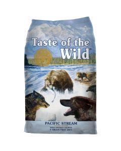 Taste of the Wild Pacific Stream Canine Recipe with Smoked Salmon Dog Food 5 lbs