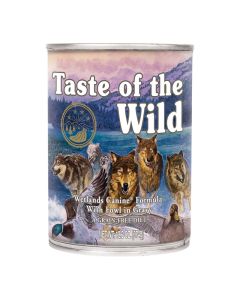 Taste of the Wild Wetlands Canine Formula with Fowl in Gravy Wet Dog Food 13.2 oz