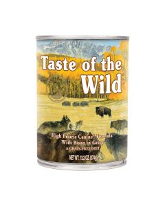 Taste of the Wild High Prairie Canine Formula with Bison in Gravy Dog Food 13.2 oz