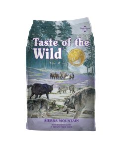 Taste of the Wild Sierra Mountain Canine Recipe with Roasted Lamb Dog Food 5 lbs.