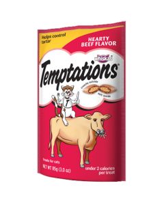 Whiskas Temptations Treats for Cats Hearty Beef Flavor 3 oz.