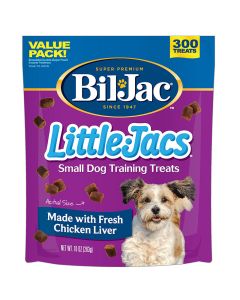 Bil-Jac Little-Jacs Liver Treats for Small Dogs 10 oz.
