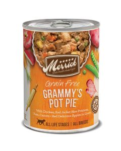 Merrick  Grain Free Grammys Pot Pie In Gravy Dog Food 12.7 oz