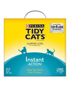 Purina Tidy Cats Instant Action Clumping Cat Litter 40 lb.