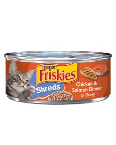 Friskies Chicken and Salmon Dinner Shreds