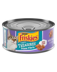 Friskies Tasty Treasures Prime Filets With Turkey and Liver