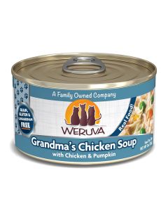 WERUVA Grandma's Chicken Soup with Chicken and Pumpkin Canned Cat Food 3 oz.