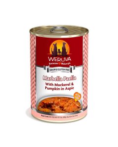 WERUVA Marbella Paella Mackerel & Pumpkin in Aspic Dog Food 14 oz.