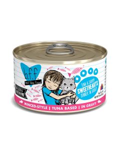 WERUVA b.f.f. Tuna & Shrimp Sweethearts Dinner in Gravy Cat Food 5.5 oz