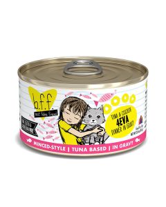 WERUVA b.f.f. Tuna & Chicken 4EVA Recipe in Gravy Cat Food 5.5 oz