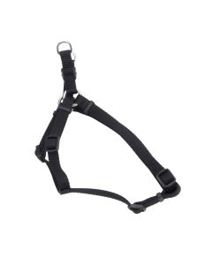 Coastal Adjustable Comfort Wrap Black Harness 5/8" X 16-24"