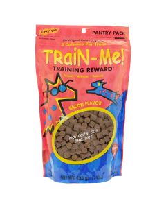 Crazy Pet TRaiN-Me! Training Dog Treats Bacon 1 lb.