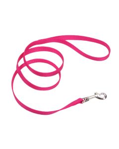 Coastal Single-Ply Dog Leash Pink Flamingo 5/8" x 6'