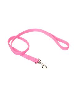 Coastal Double-Ply Dog Leash Bright Pink 1" x 4'