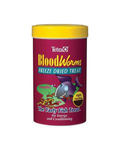 Tetra Bloodworms Freeze Dried Treat .28 oz.