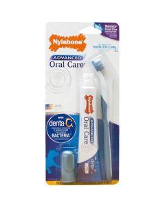 Nylabone Advanced Oral Care Senior Dog Kit Small