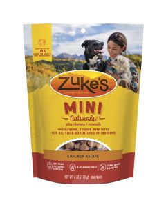 Zuke's Mini Naturals Healthy Moist Dog Treats Chicken Small 6 oz.