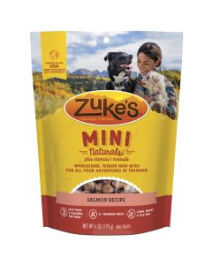 Zuke's Mini Naturals Dog Treats Salmon Small 6 oz.