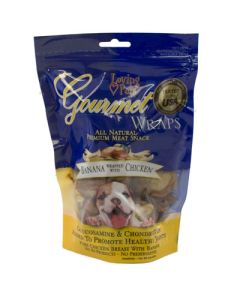 Loving Pets Gourmet Wraps Banana Wrapped with Chicken 6 oz.