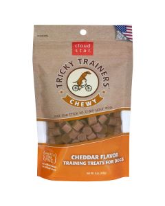 Cloud Star Tricky Trainers Chewy Dog Treats Cheddar 5 oz.