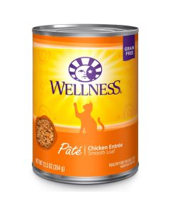 Wellness Complete Health Pate Chicken Entree Canned Cat Food 12.5 oz.