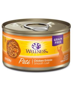 Wellness Complete Health Pate Chicken Entree Canned Cat Food 3 oz.