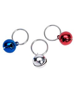 Coastal Round Cat Bells Blue, White & Red 3 Pack