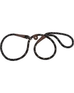 Mendota Night Viz Reflective Slip Lead Black 1/2" X 4'